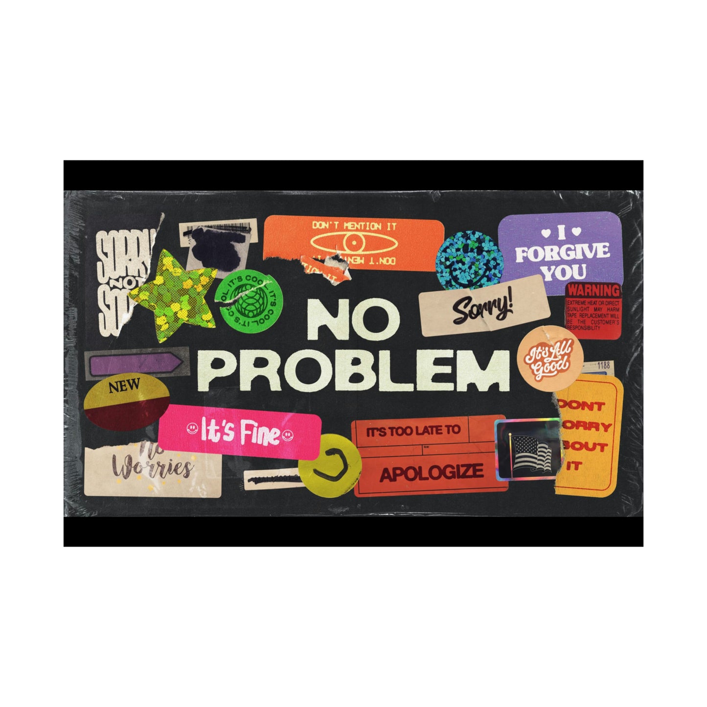 Poster I V6 I No Problem Series Graphic I Horizontal