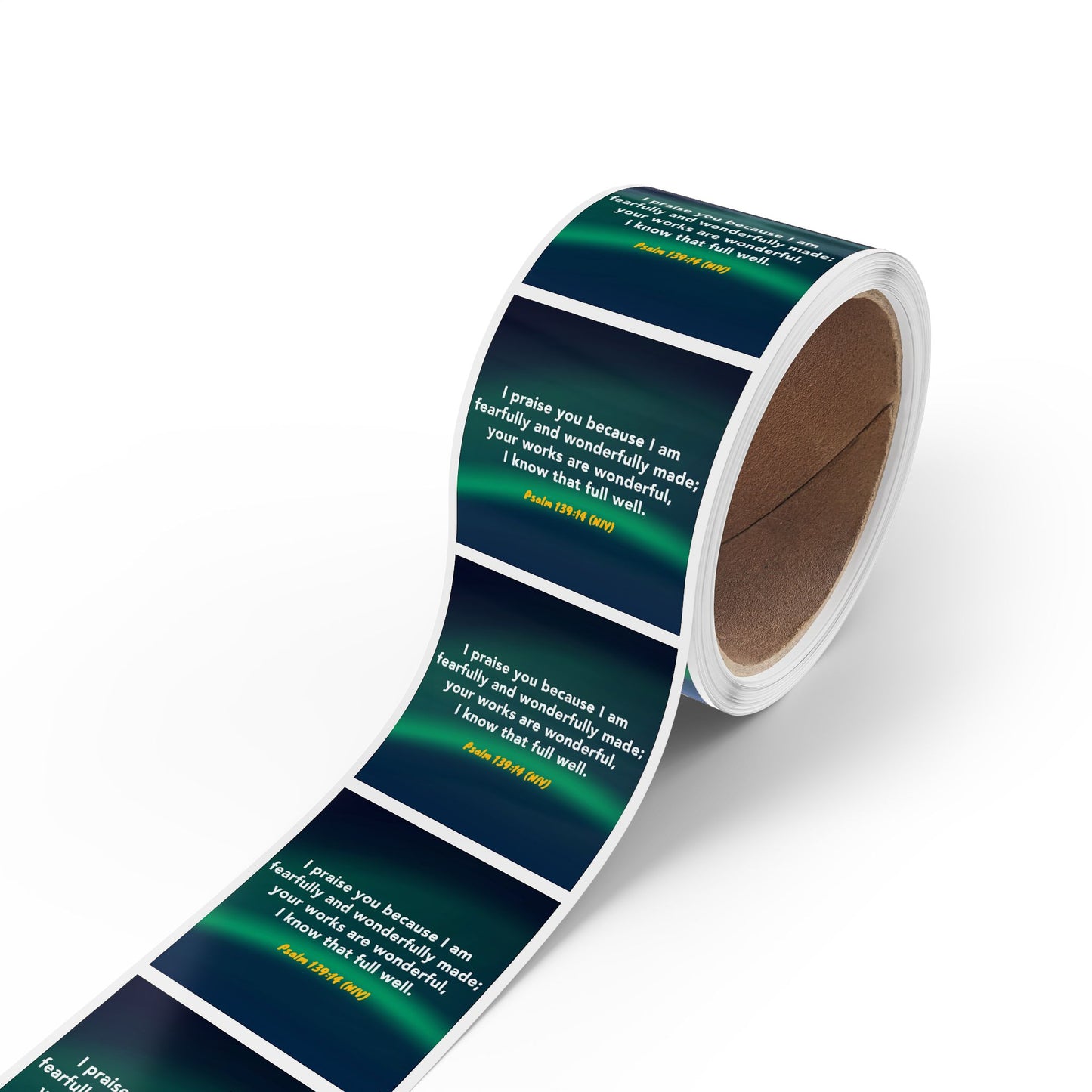 Memory Verse Sticker Roll | V6 | Wonder-Full Preschool