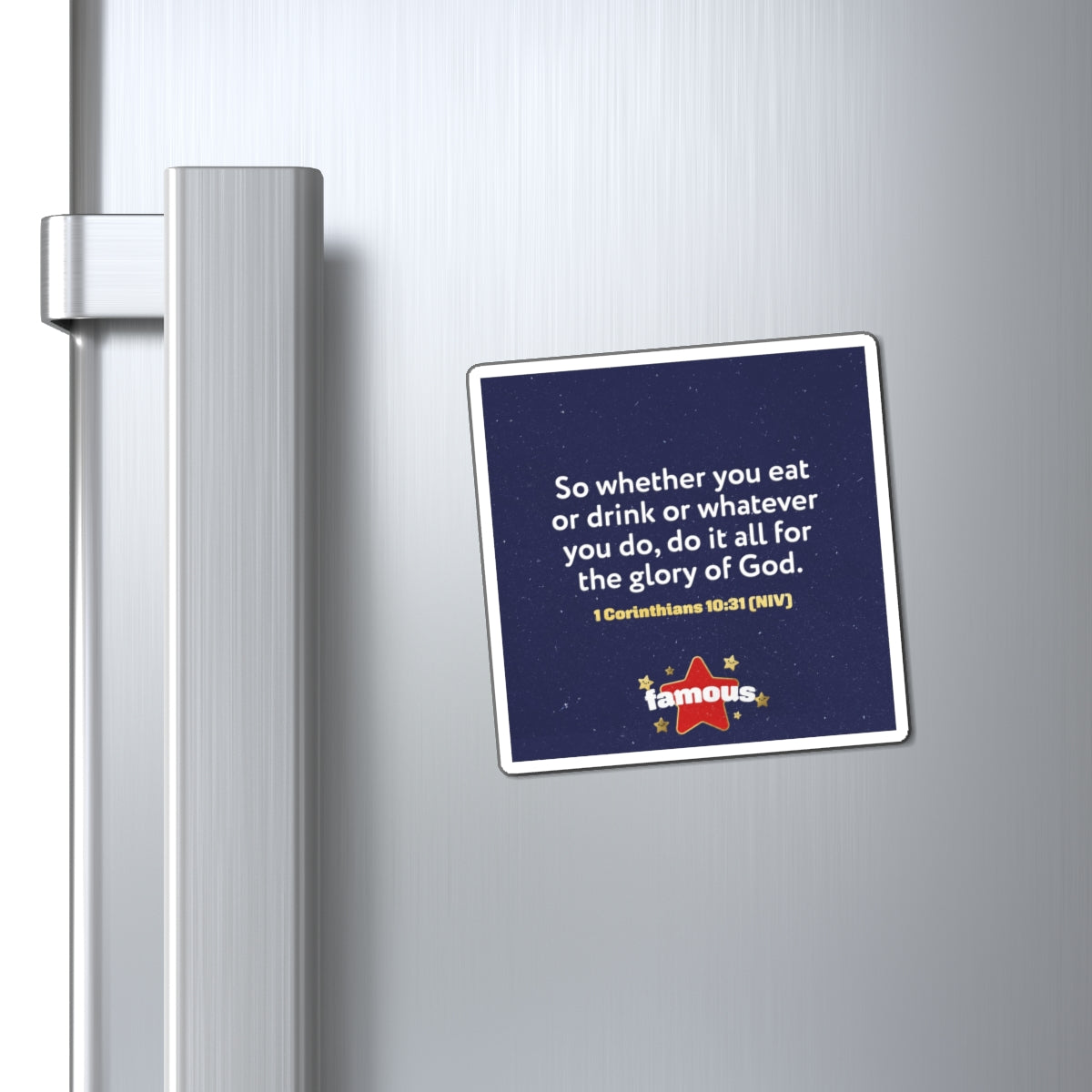 Memory Verse Magnet | V5 | Famous Preschool