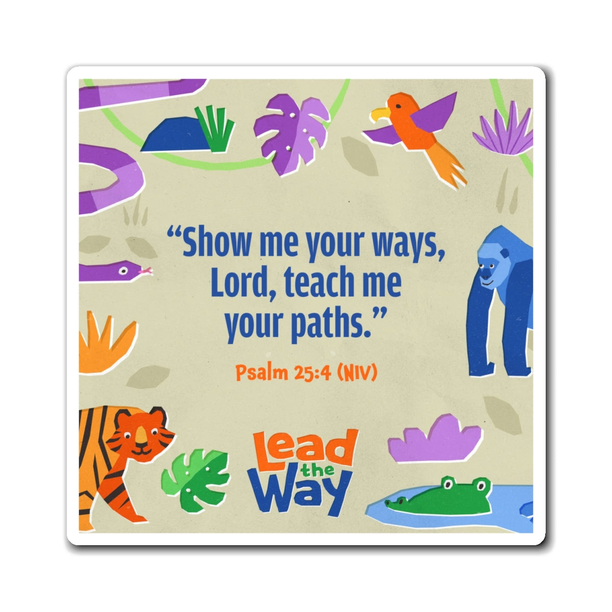 Memory Verse Magnet | V7 | Lead the Way Preschool