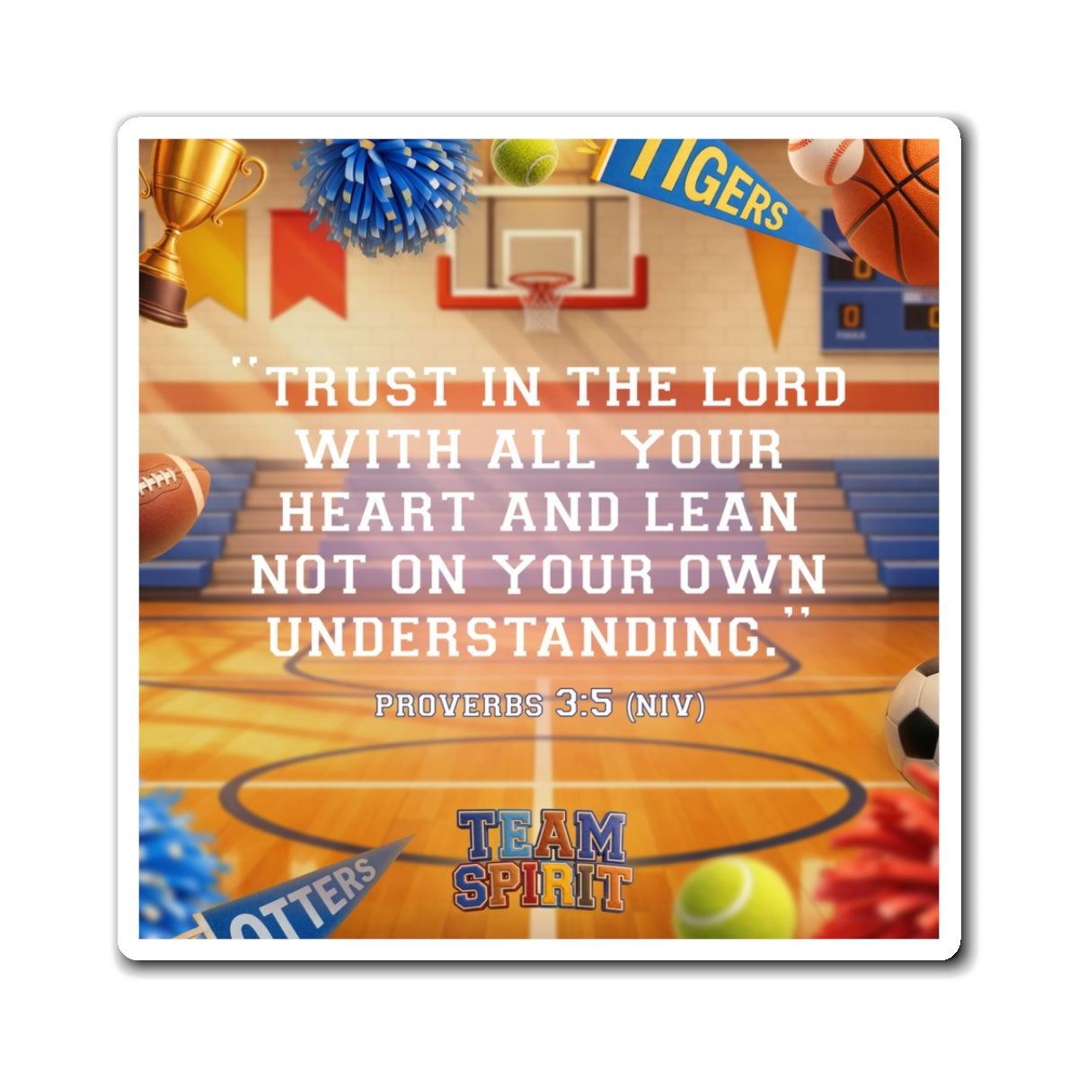 Memory Verse Magnet | Team Spirit Elementary