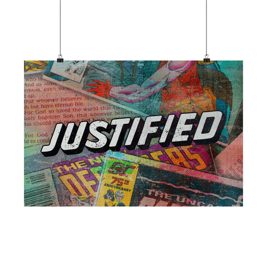 Poster | V7 | Justified Series Graphic | Horizontal