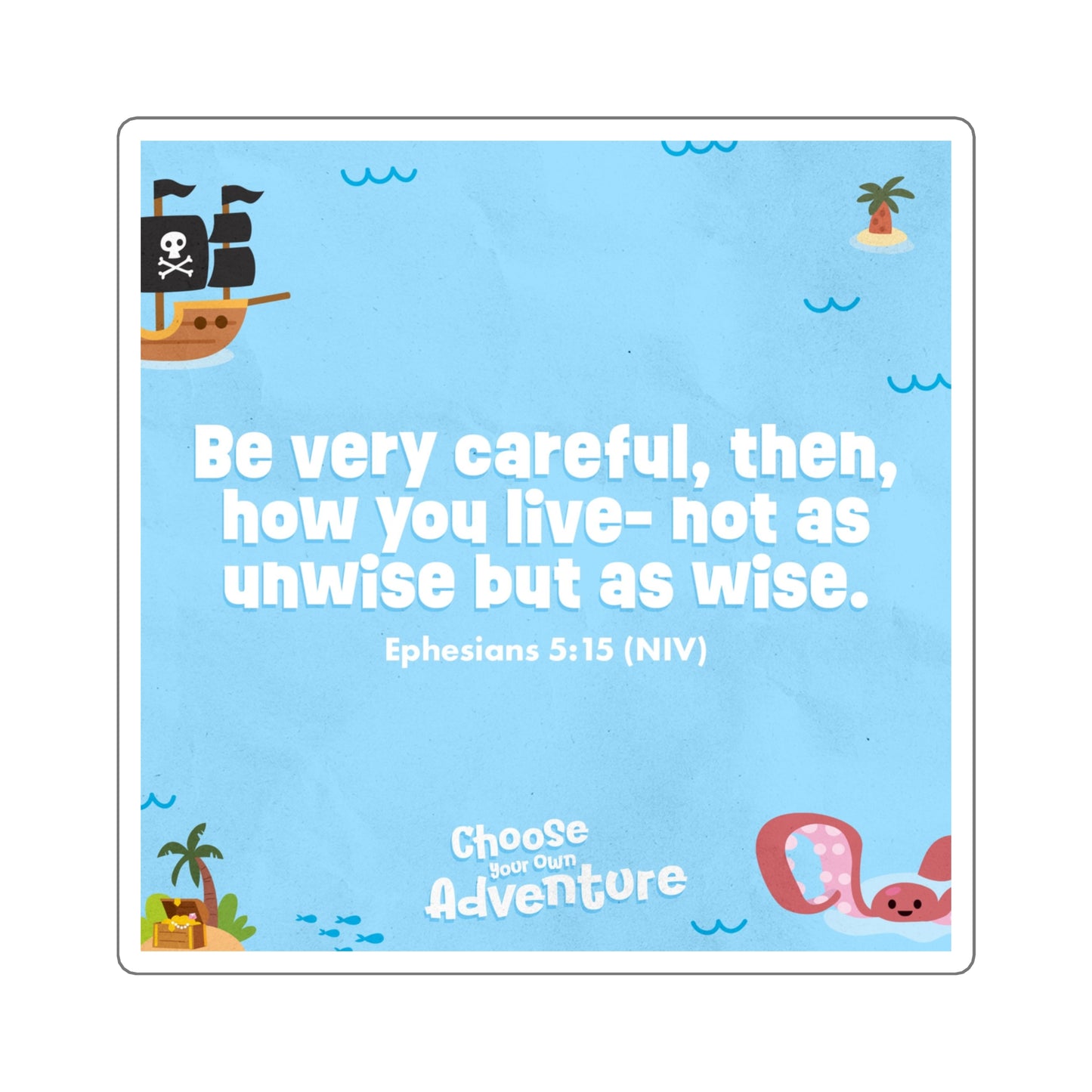 Memory Verse Sticker | V5 | Choose Your Own Adventure Preschool