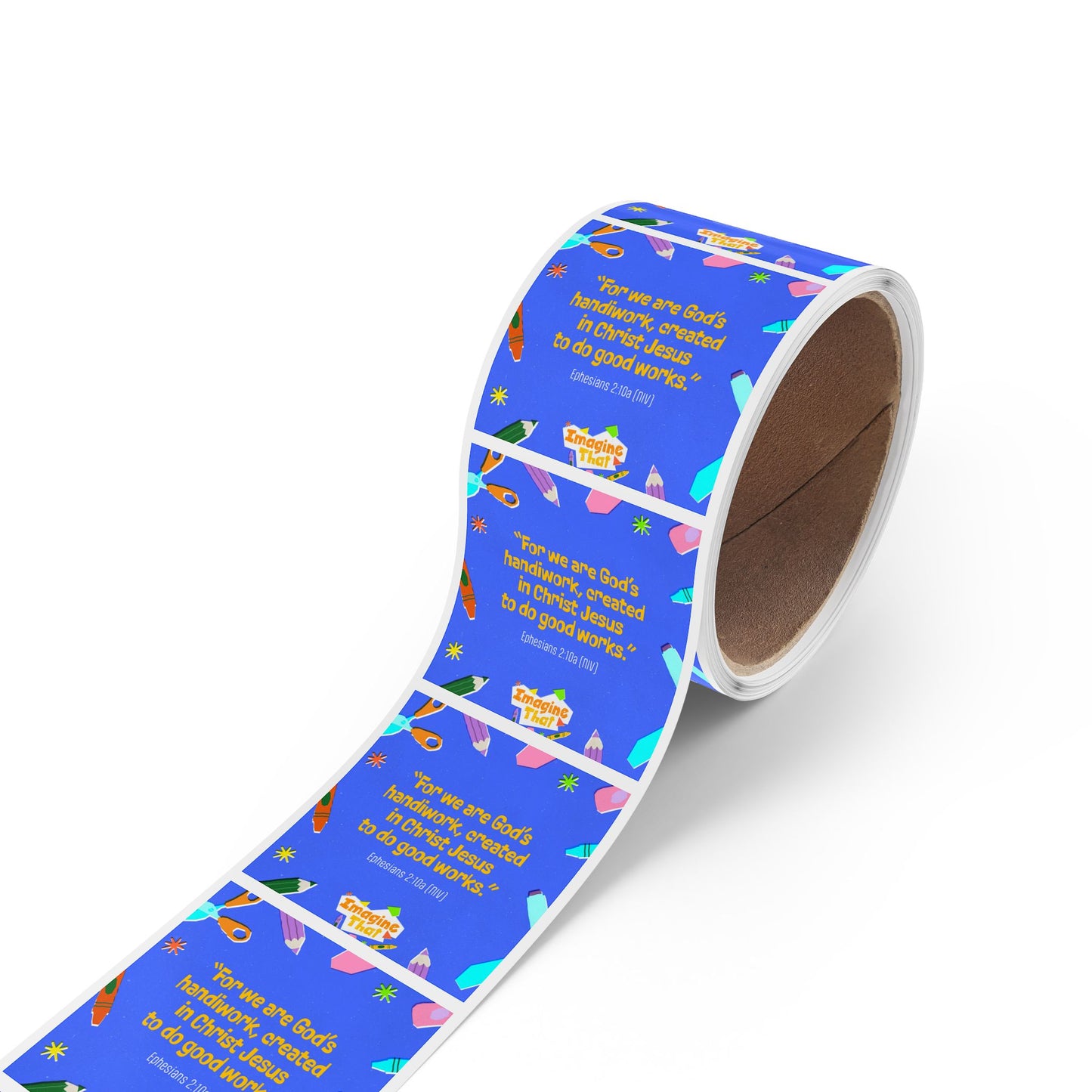 Memory Verse Sticker Roll | V8 | Imagine That Preschool