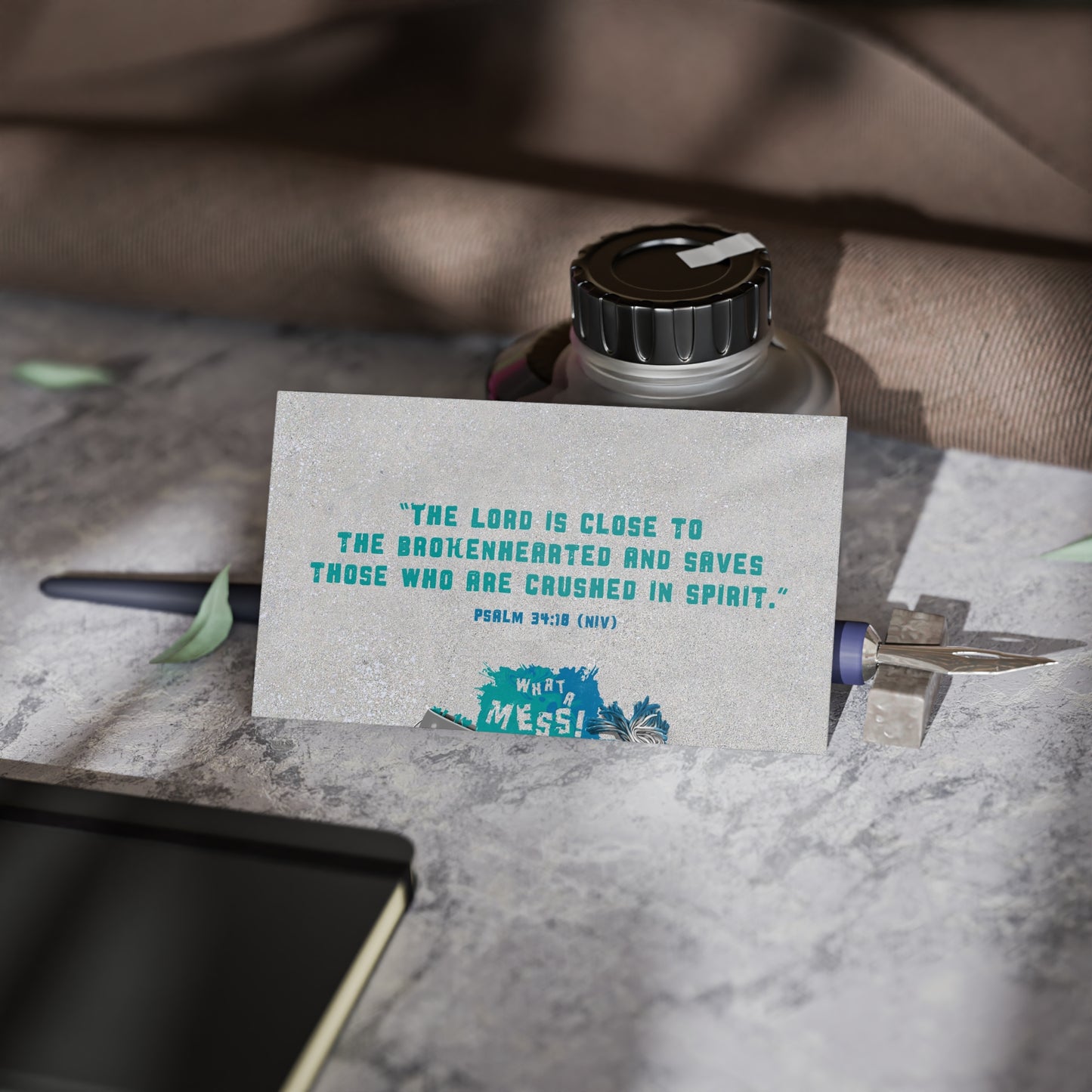 Memory Verse Cards | What A Mess Elementary