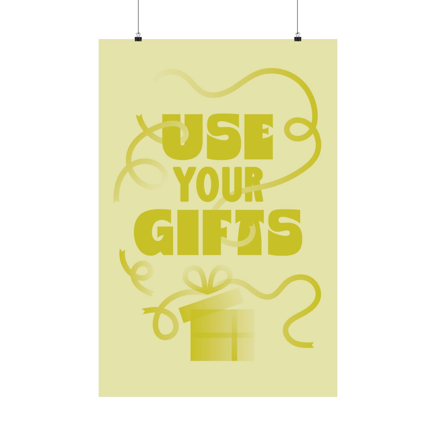 Poster I V7 I Use Your Gifts Students Discipleship Graphic I Vertical