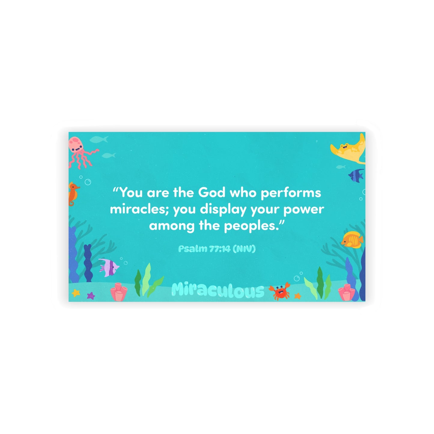 Memory Verse Cards | V8 | Miraculous Preschool