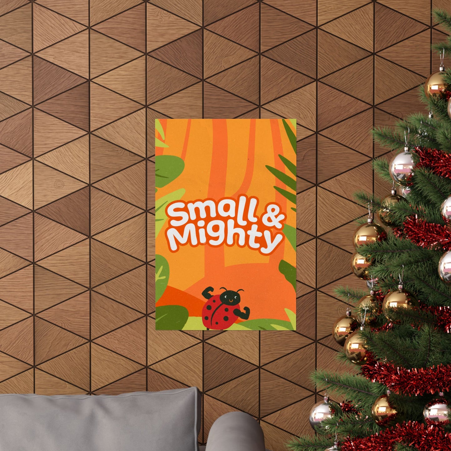 Poster | Small & Mighty Preschool Series Graphic | Vertical
