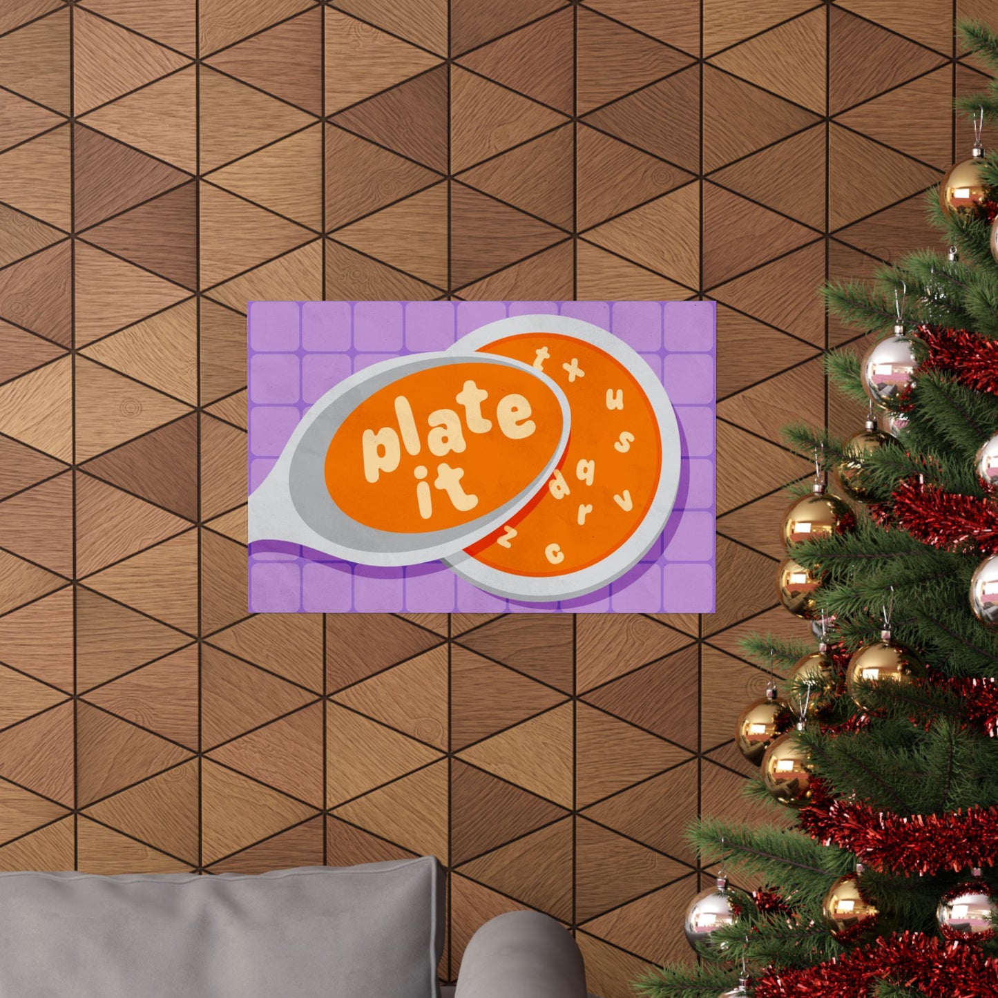 Poster I V5 I Plate It Preschool Series Graphic I Horizontal