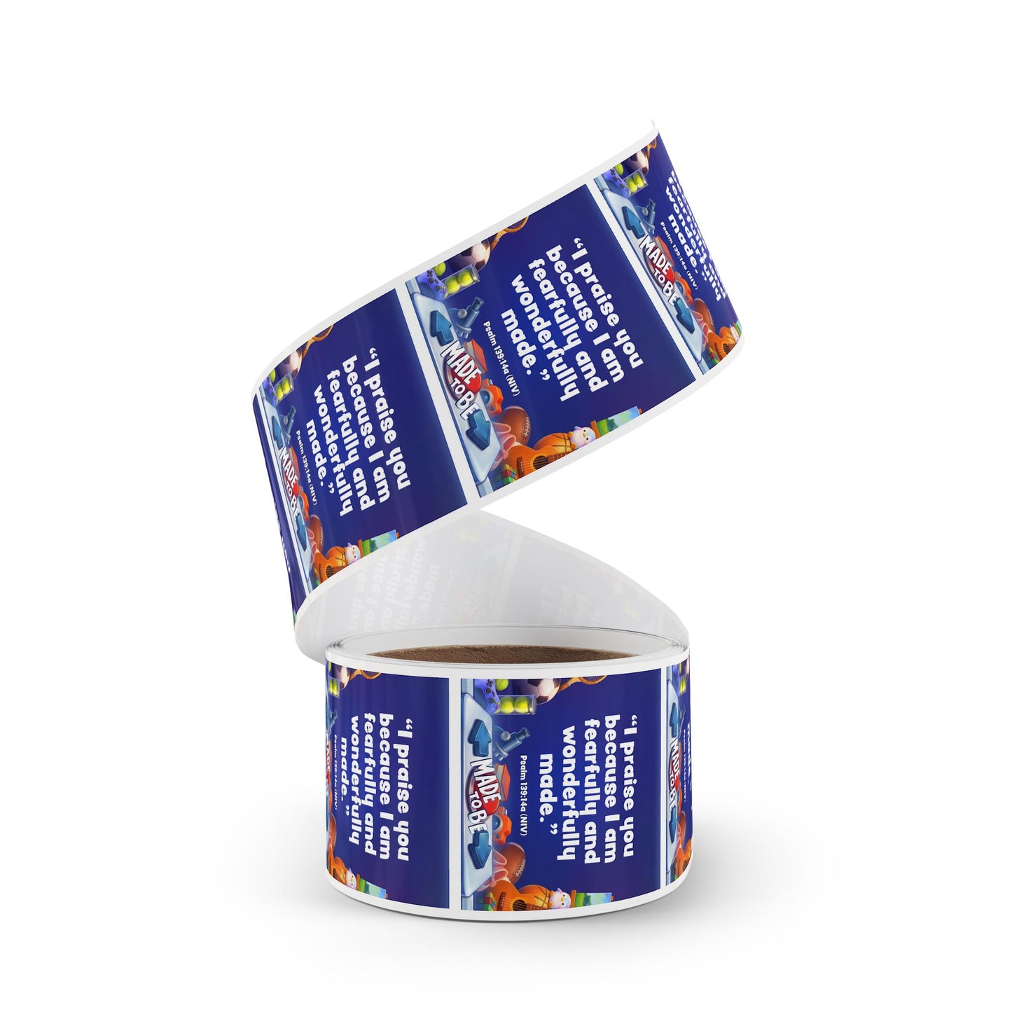 Memory Verse Sticker Roll | Made to Be Elementary