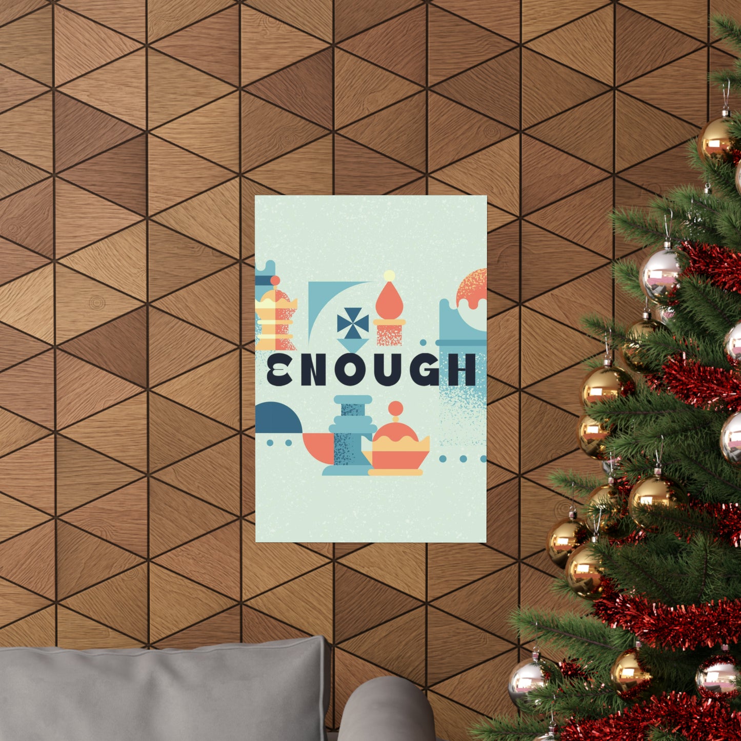 Poster | V7 | Enough Series Graphic | Vertical