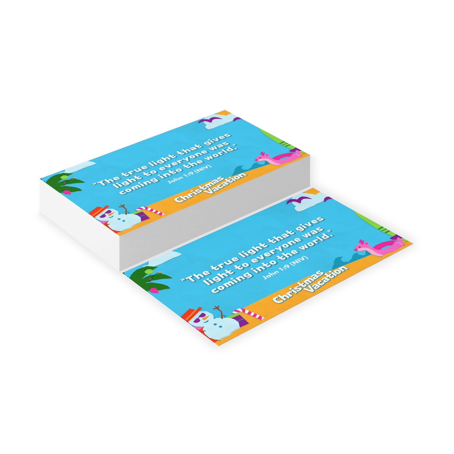 Memory Verse Cards | V7 | Christmas Vacation Preschool