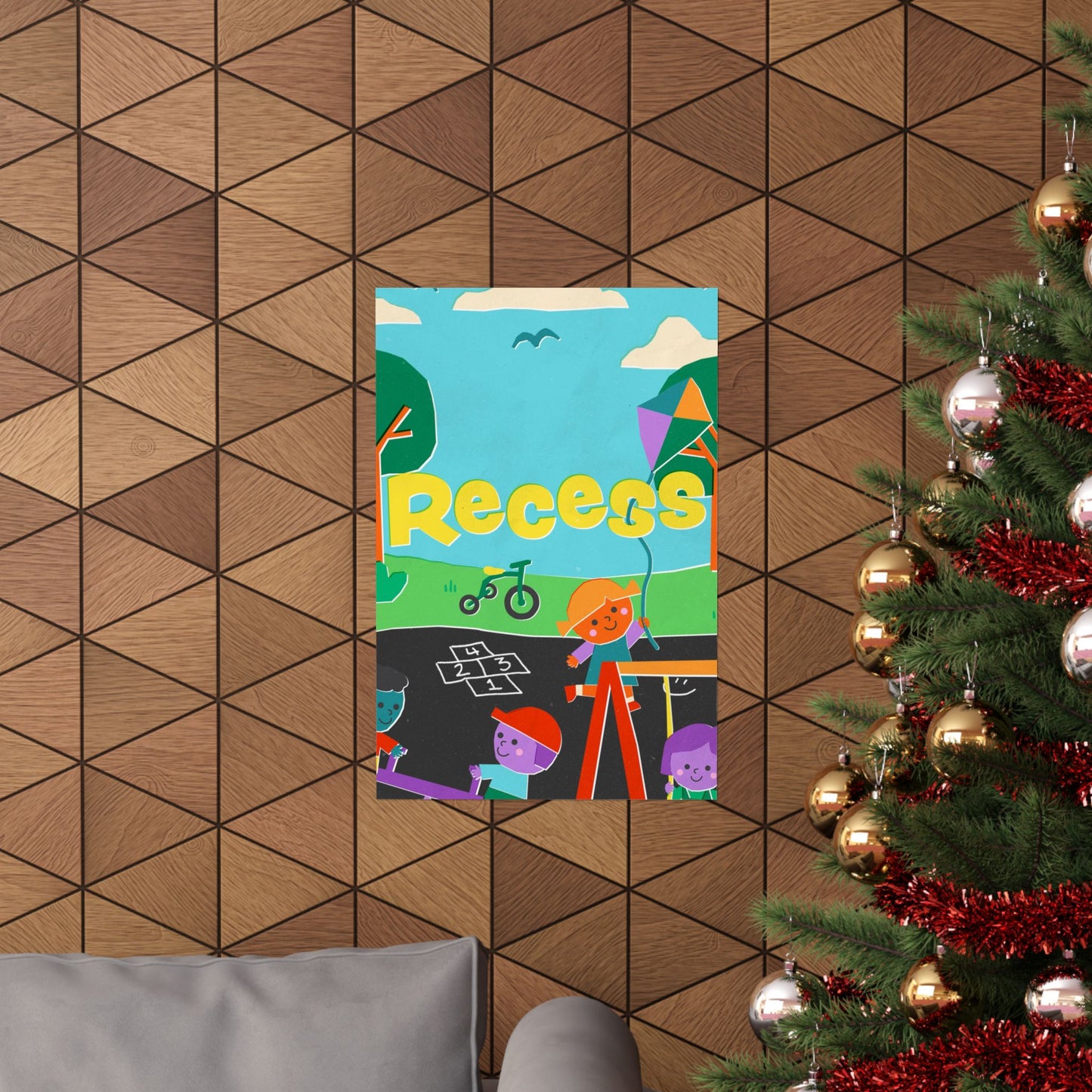 Poster | V7 | Recess Preschool Series Graphic | Vertical