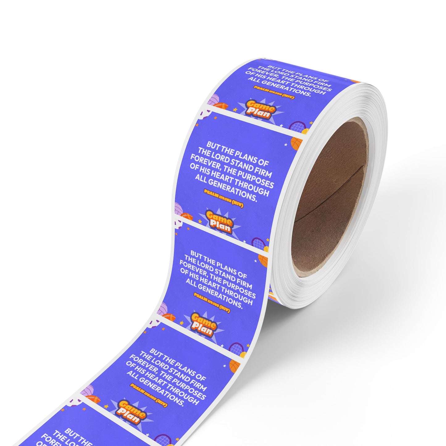 Memory Verse Sticker Roll | V8 | Game Plan Preschool