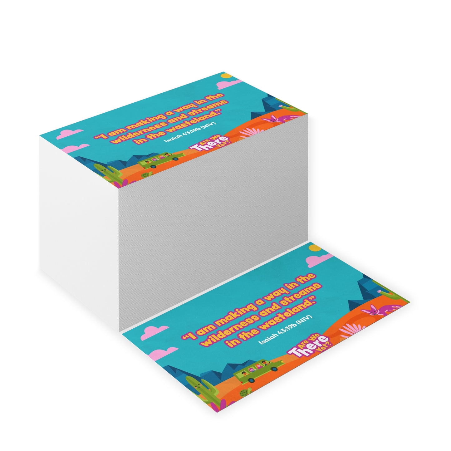 Memory Verse Cards | V7 | Are We There Yet Preschool