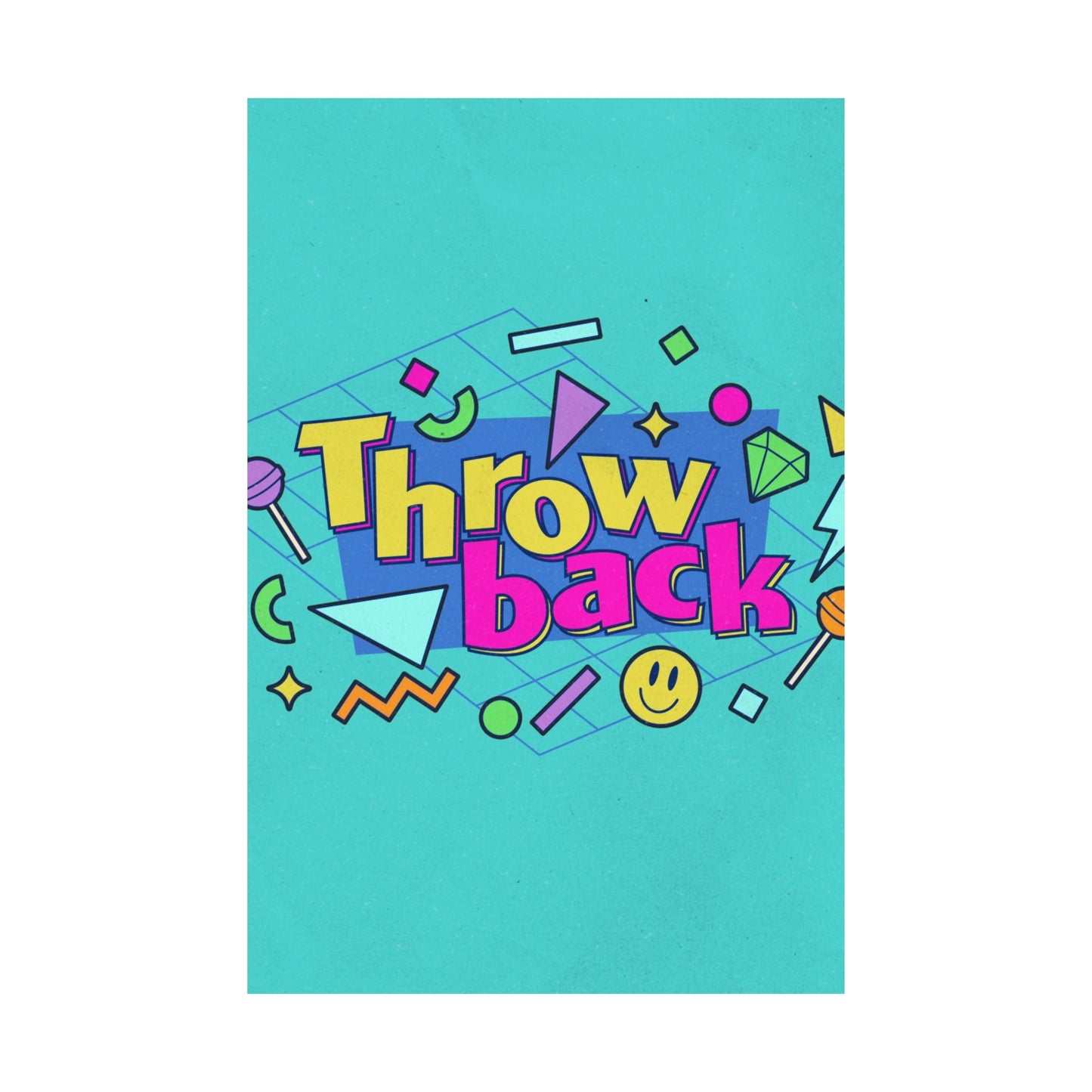Poster | V7 | Throwback Preschool Series Graphic | Vertical