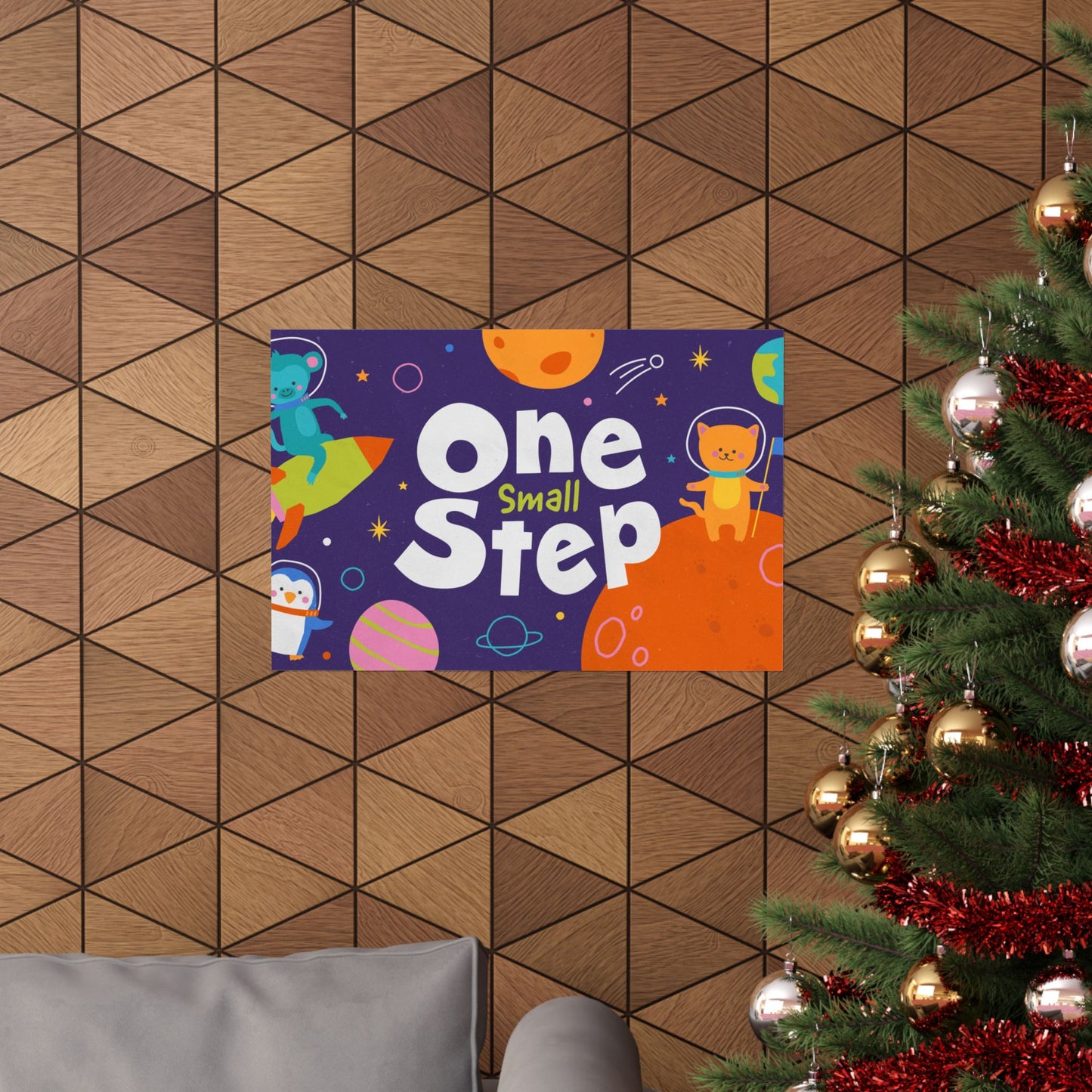 Poster | V7 | One Small Step Preschool Series Graphic | Horizontal