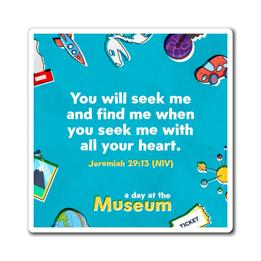Memory Verse Magnet | V5 | A Day At The Museum Preschool