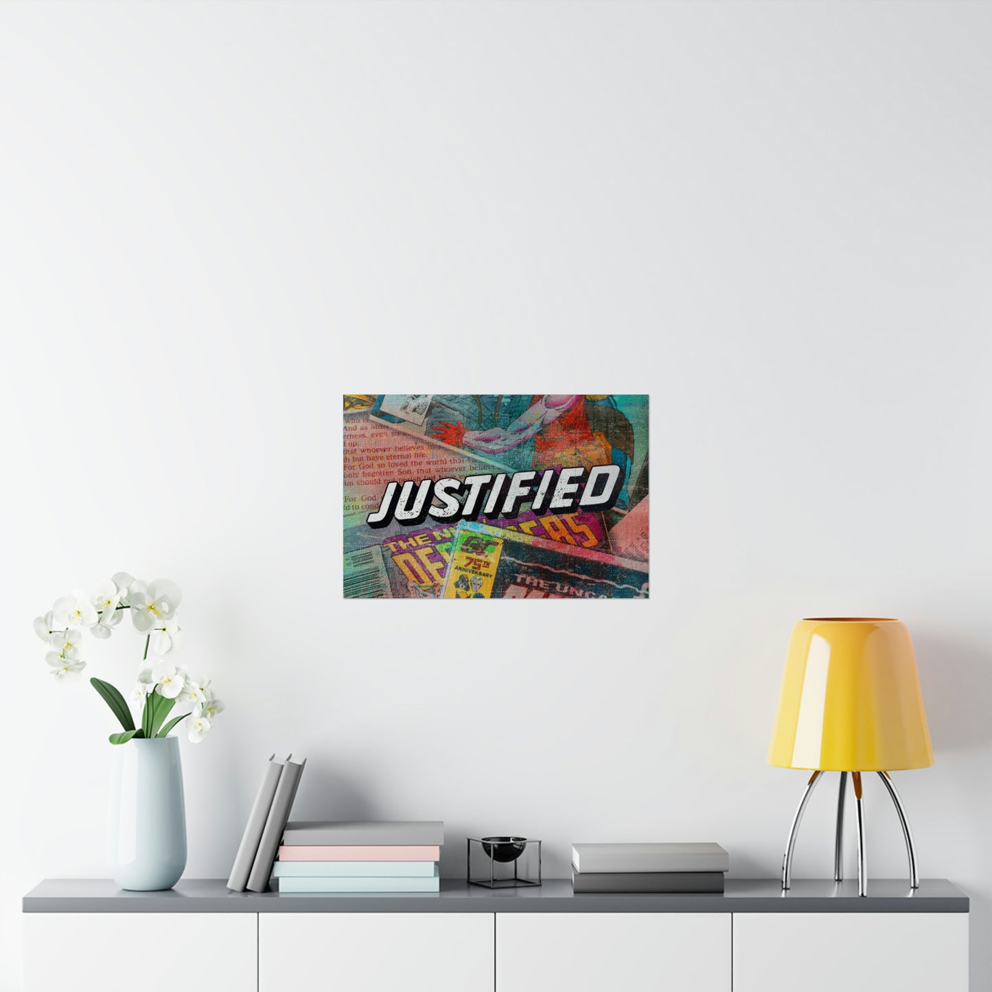 Poster | V7 | Justified Series Graphic | Horizontal