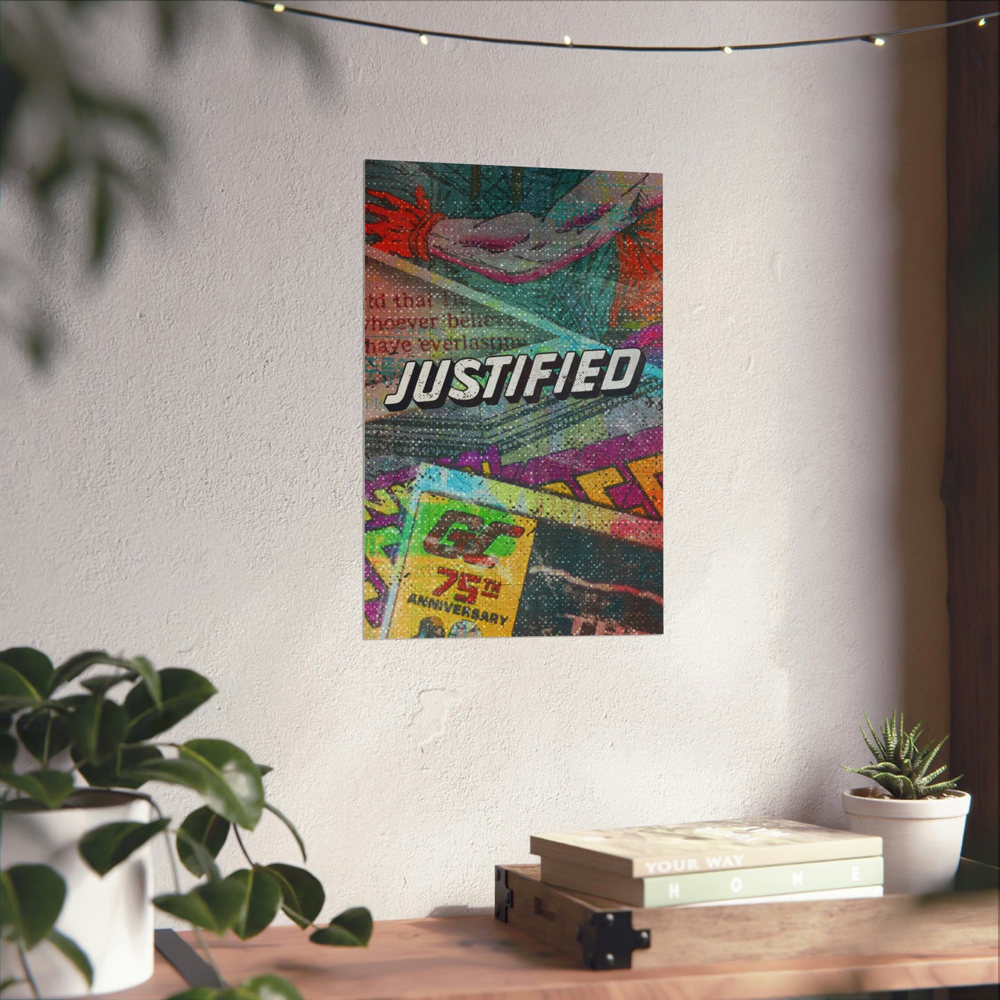 Poster | V7 | Justified Series Graphic | Vertical