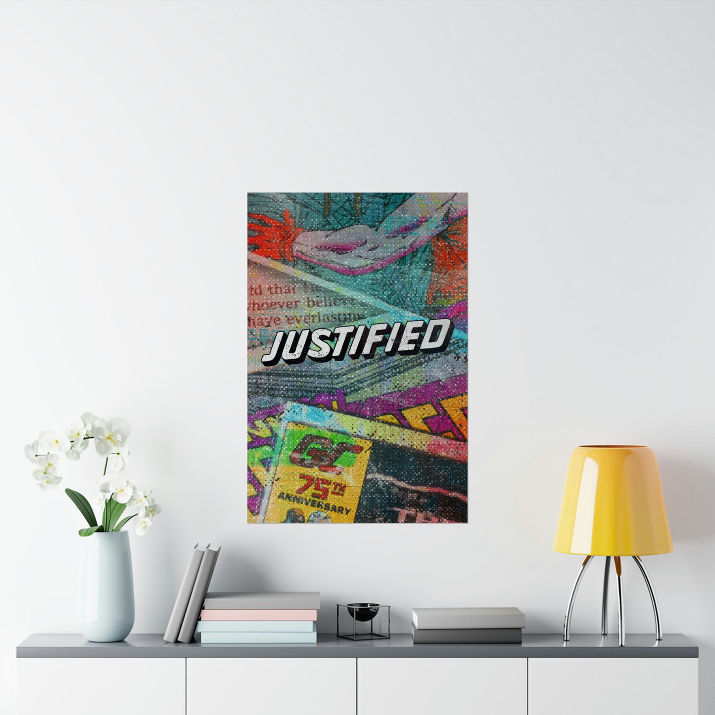 Poster | V7 | Justified Series Graphic | Vertical