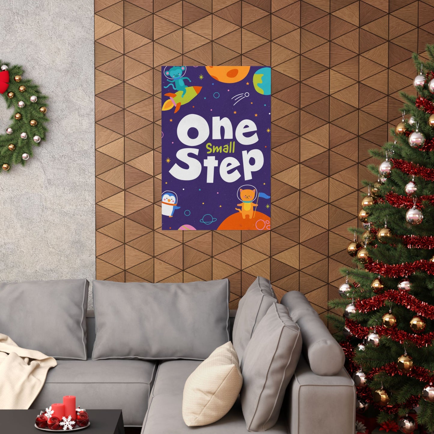 Poster | V7 | One Small Step Preschool Series Graphic | Vertical