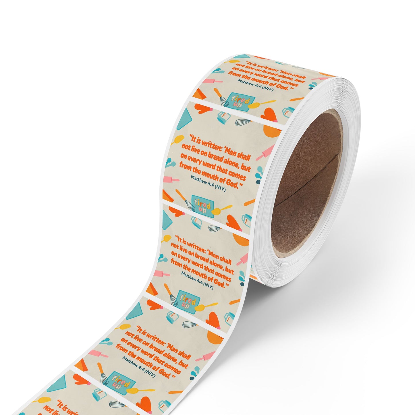 Memory Verse Sticker Roll | V8 | Fired Up Preschool