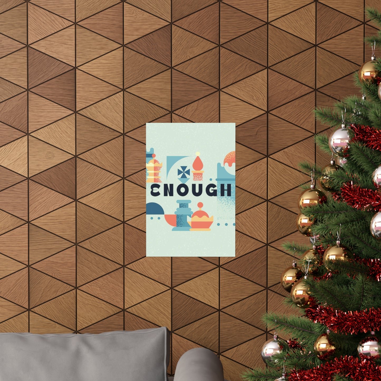 Poster | V7 | Enough Series Graphic | Vertical