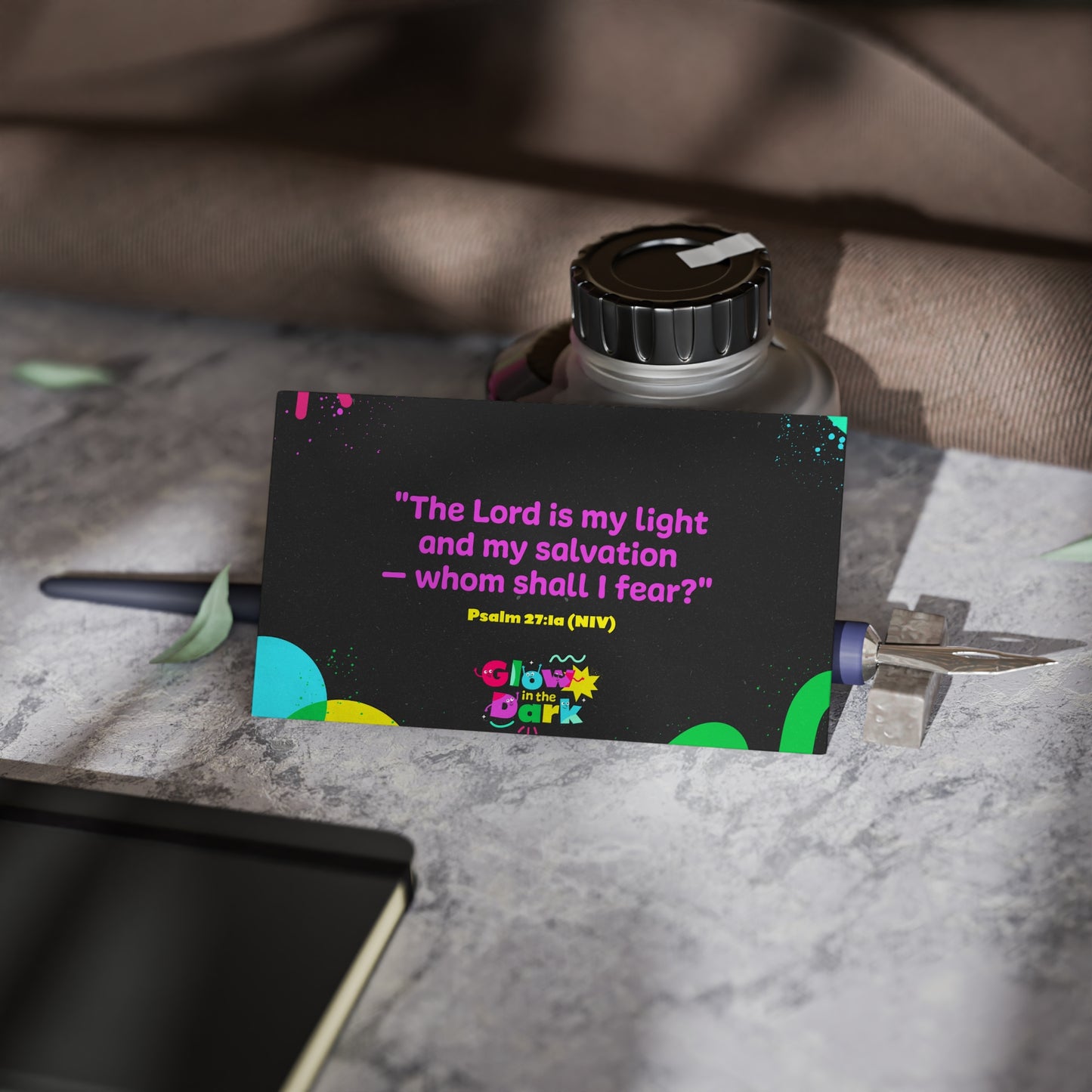 Memory Verse Cards | V7 | Glow in the Dark Preschool