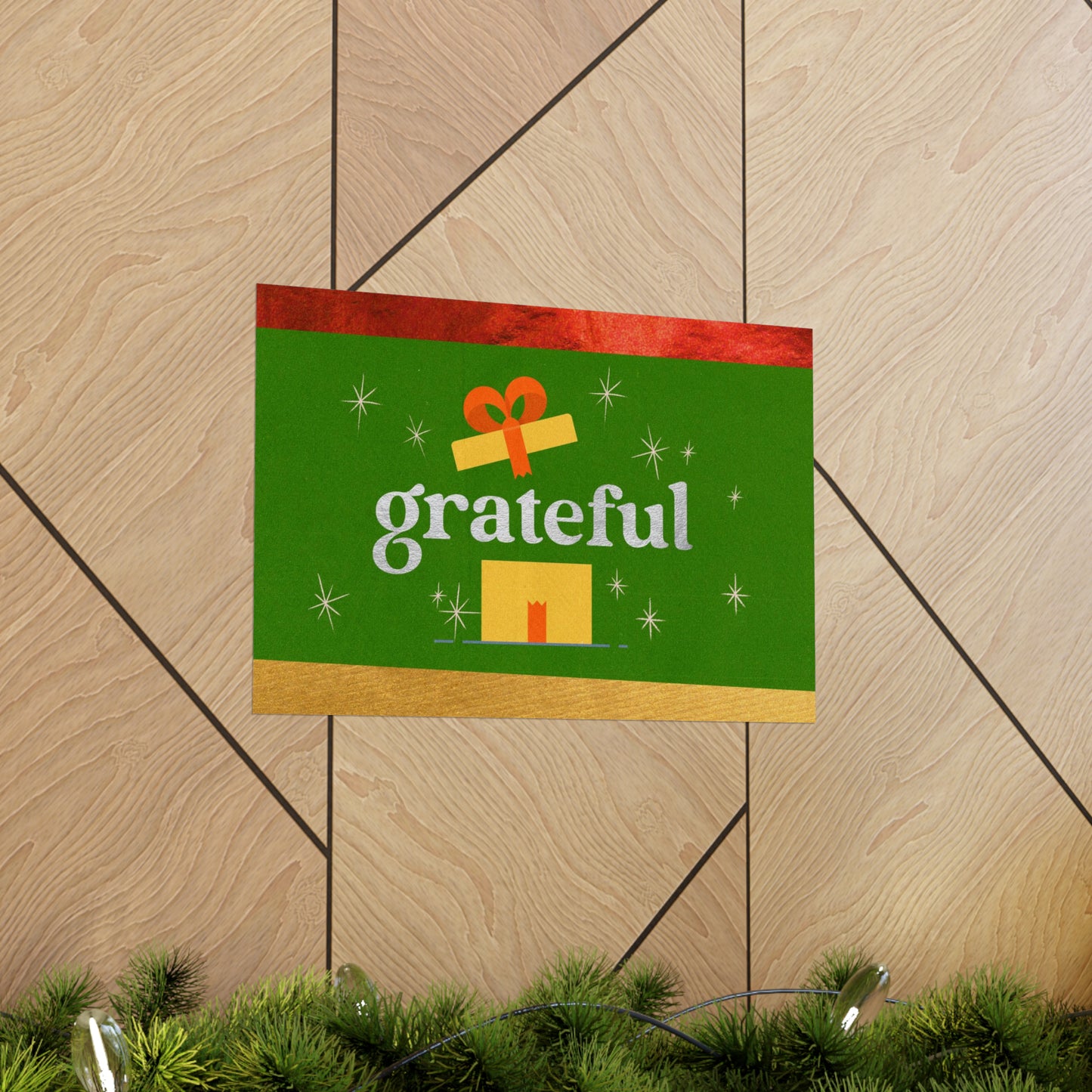 Poster | V7 | Grateful Series Graphic | Horizontal