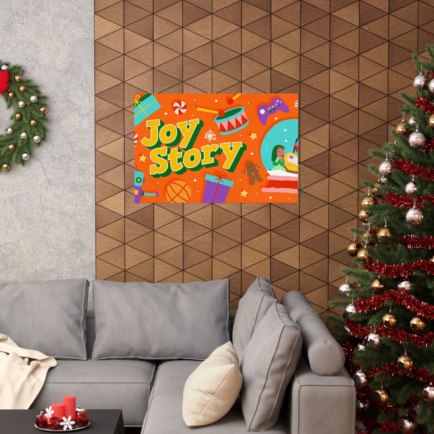 Poster | V8 | Joy Story Preschool Series Graphic | Horizontal
