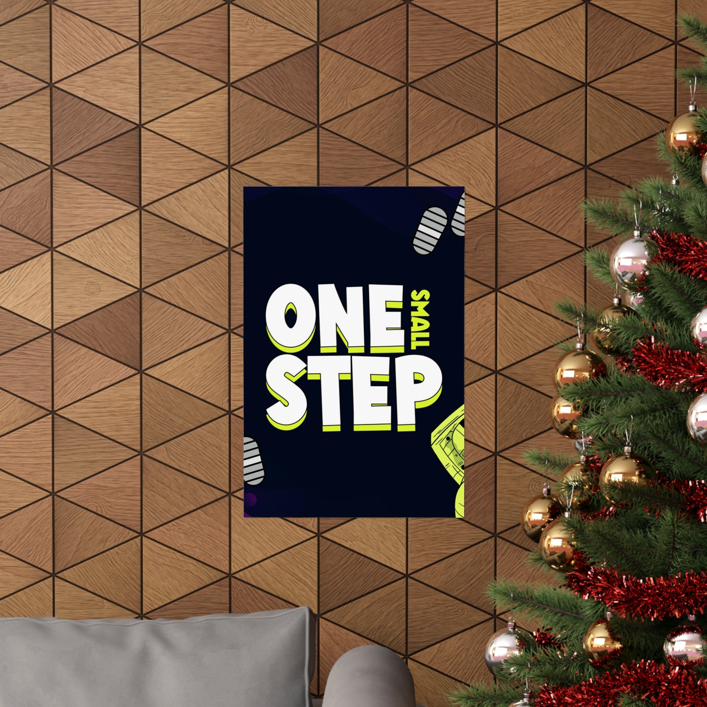 Poster | V7 | One Small Step Series Graphic | Vertical