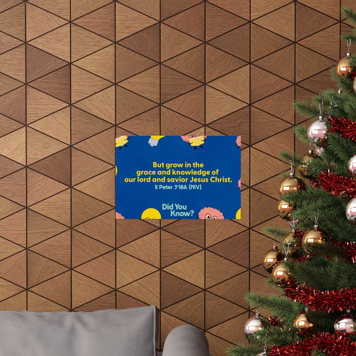 Poster | V5 | Did You Know? Preschool Memory Verse Graphic | Horizontal