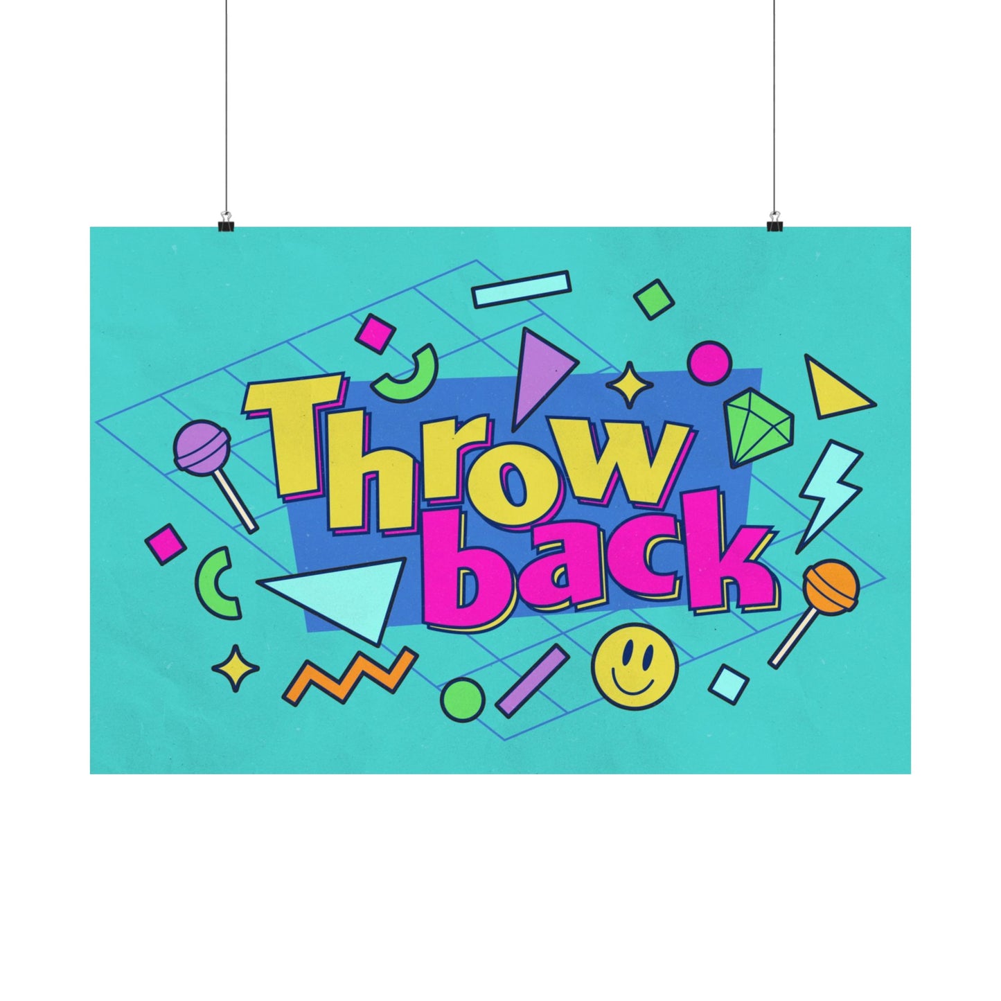 Poster | V7 | Throwback Preschool Series Graphic | Horizontal