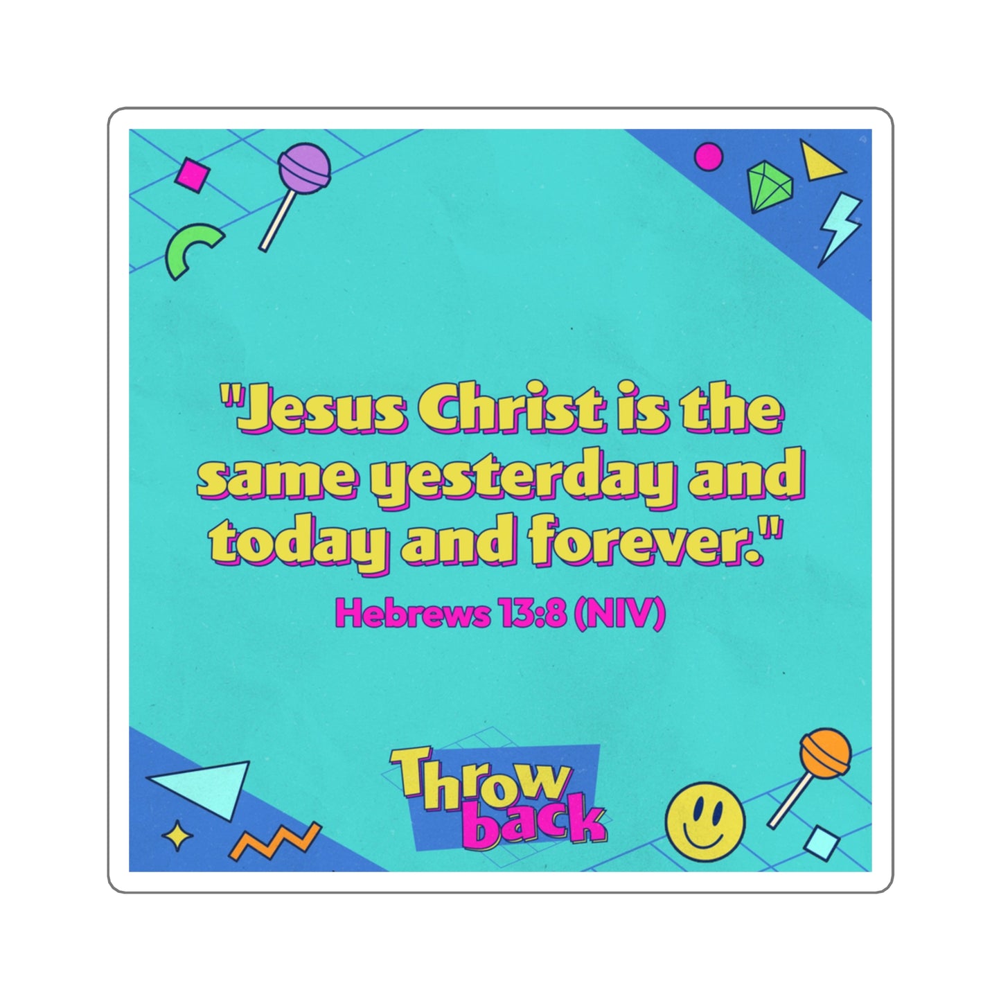Memory Verse Sticker | V7 | Throwback Preschool