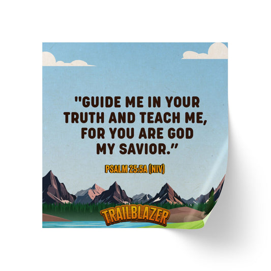 Memory Verse Sticker Roll | V9 | Trailblazer Elementary