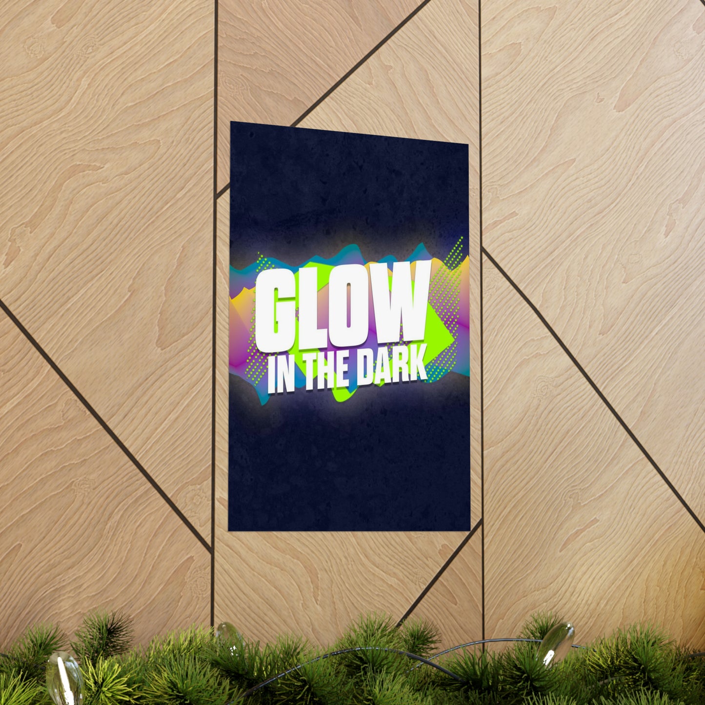 Poster | V7 | Glow In The Dark Series Graphic | Vertical