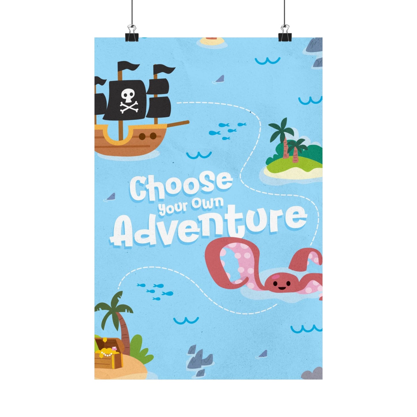 Poster I V5 I Choose Your Own Adventure Preschool Series Graphic I Vertical