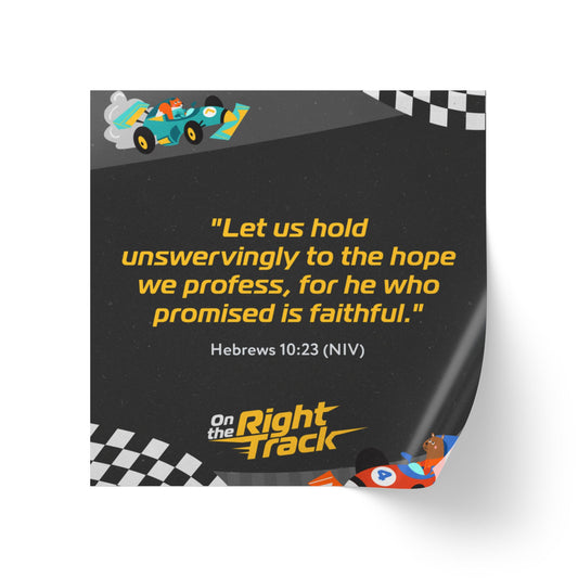 Memory Verse Sticker Roll | V7 | On the Right Track Preschool