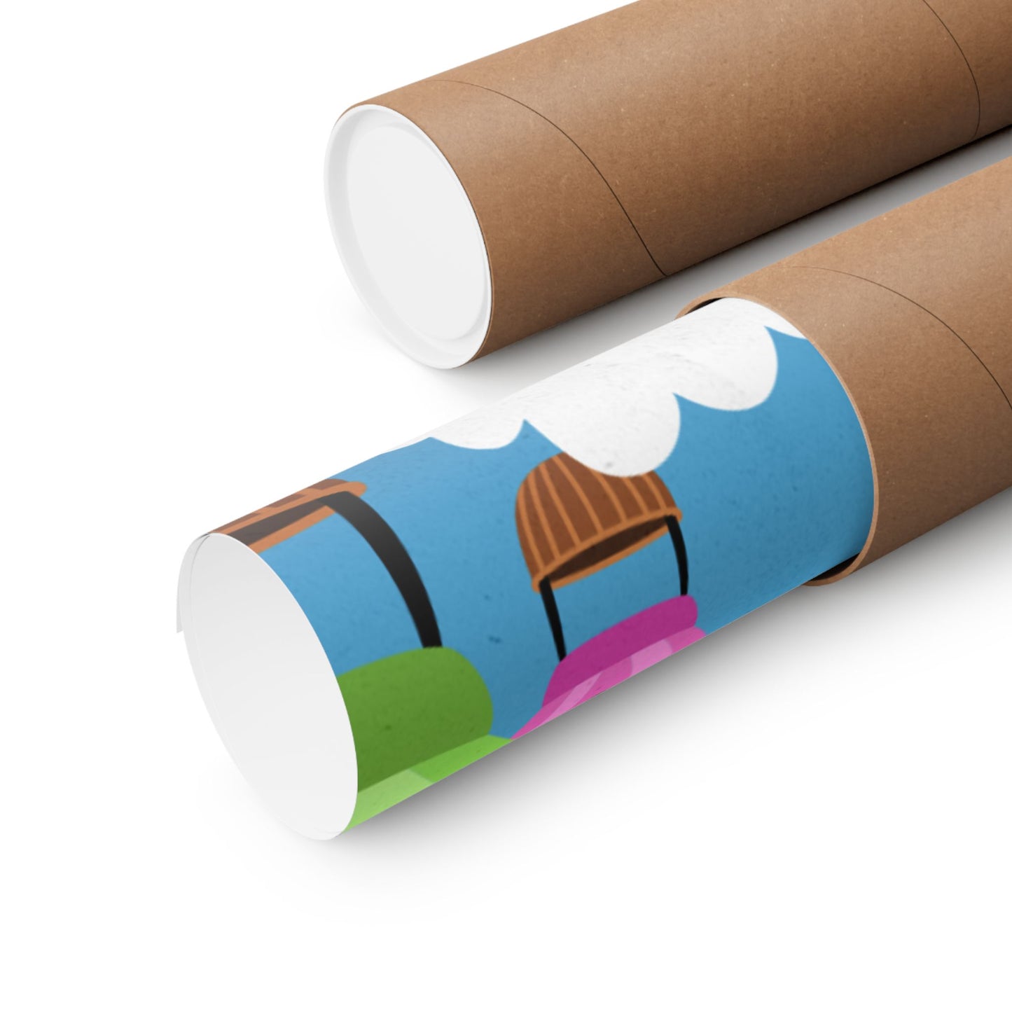 Poster I V5 I Up In The Air Preschool Series Graphic I Horizontal