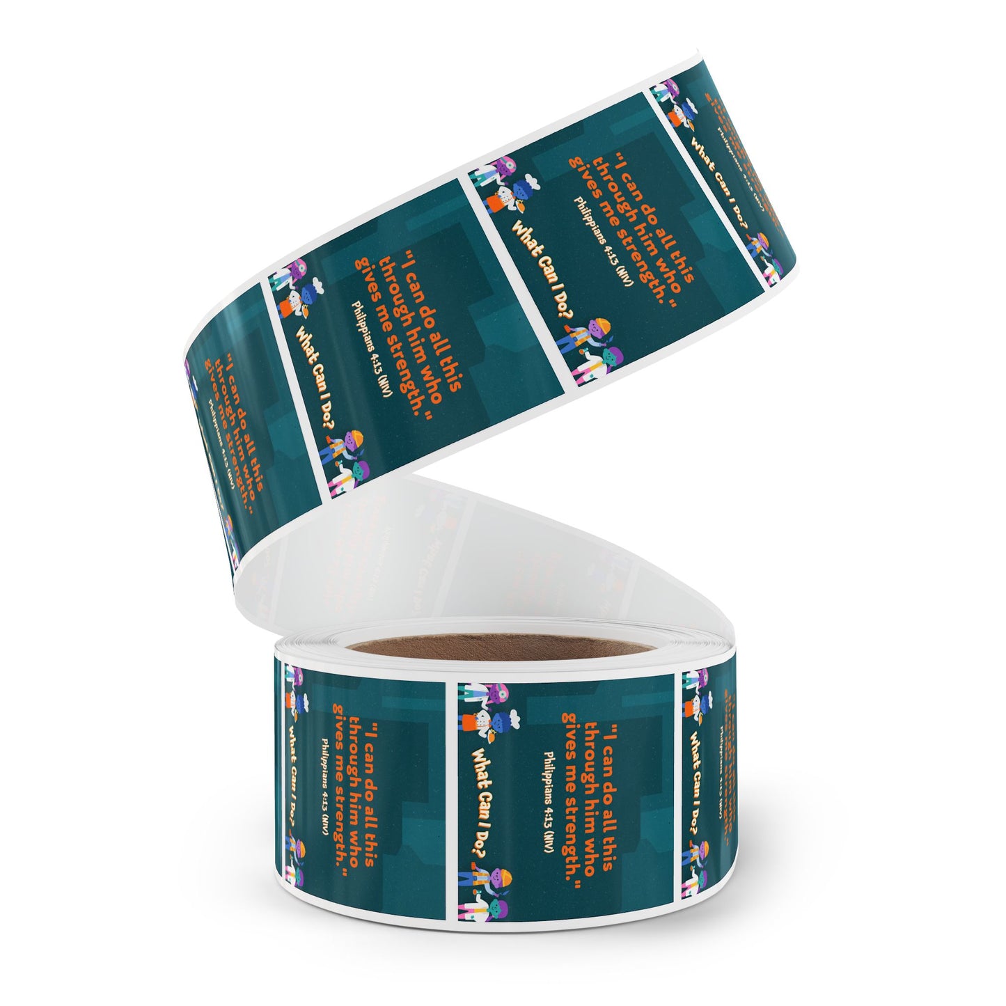 Memory Verse Sticker Roll | V7 | What Can I Do Preschool