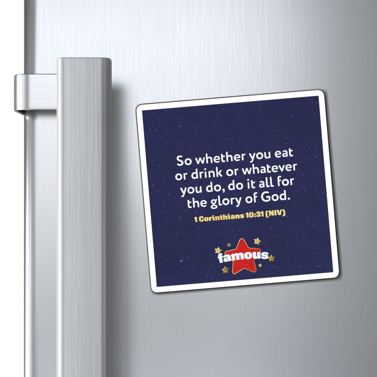 Memory Verse Magnet | V5 | Famous Preschool