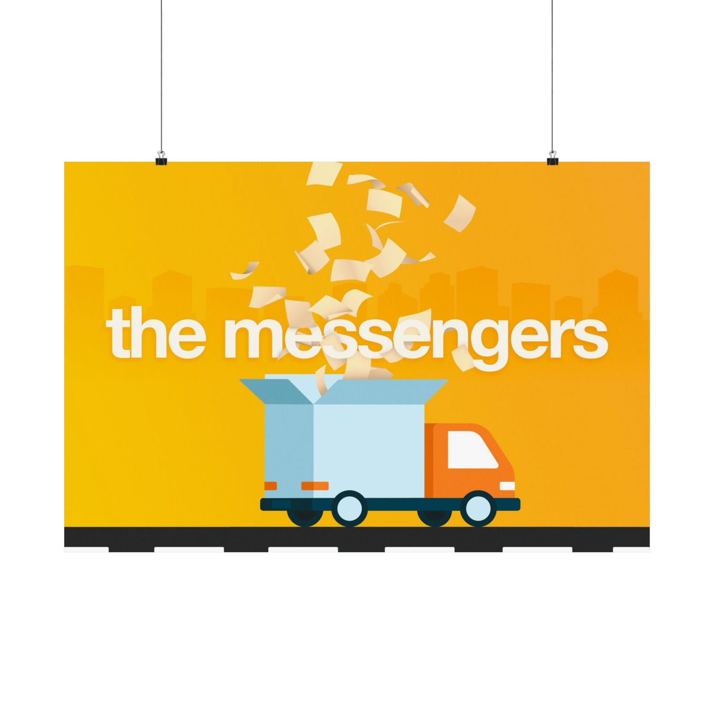 Poster I V5 I The Messengers Series Graphic I Horizontal
