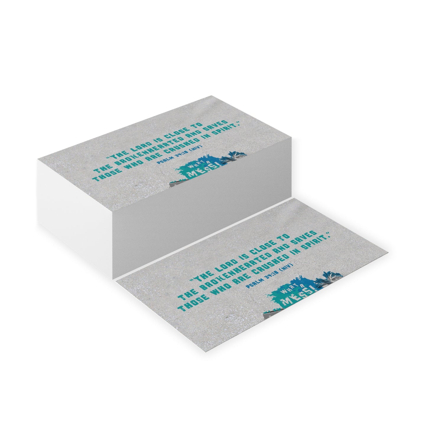 Memory Verse Cards | What A Mess Elementary