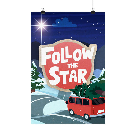 Poster | V9 | Follow The Star Elementary Series Graphic | Vertical