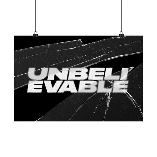 Poster | V9 | Unbelievable Series Graphic | Horizontal