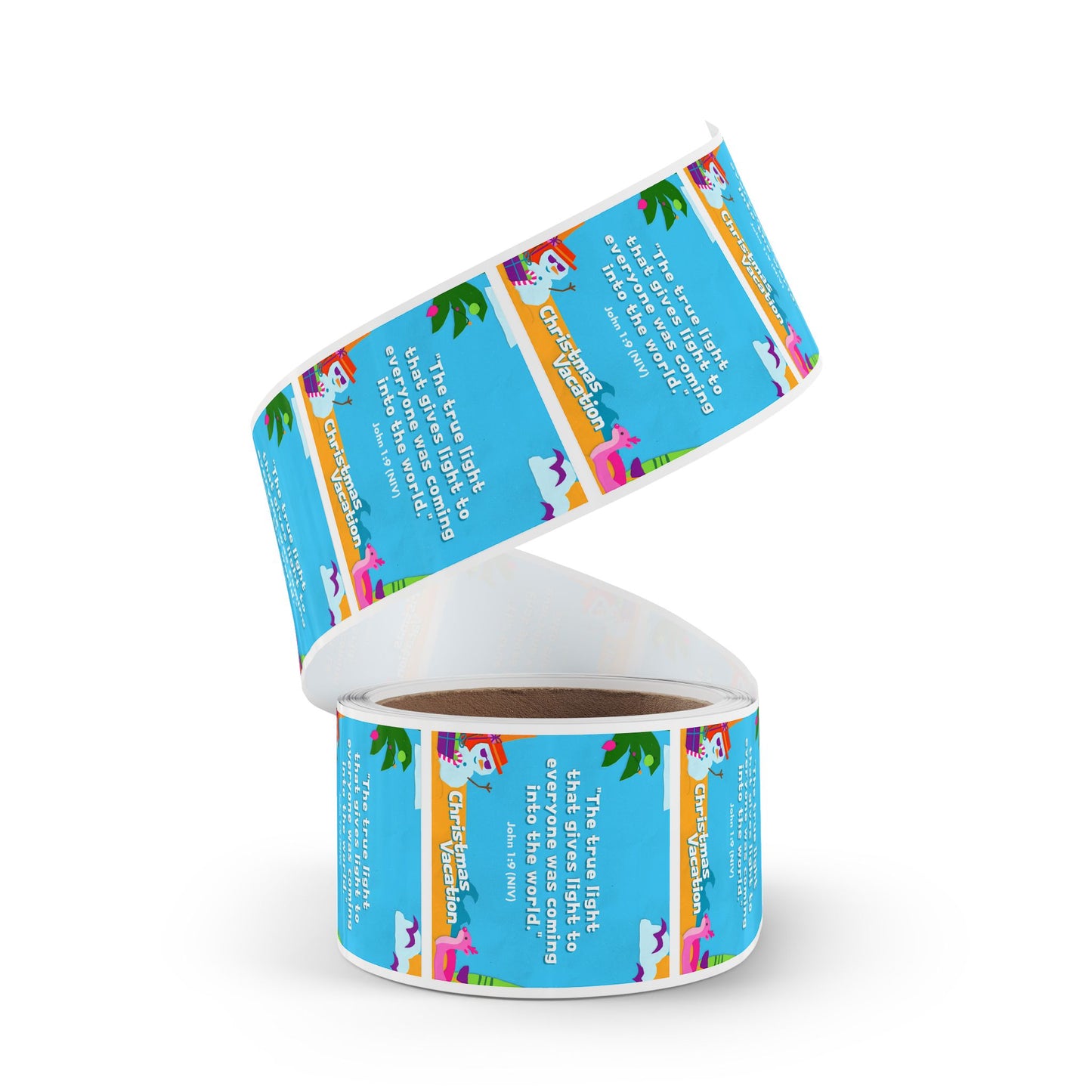 Memory Verse Sticker Roll | V7 | Christmas Vacation Preschool