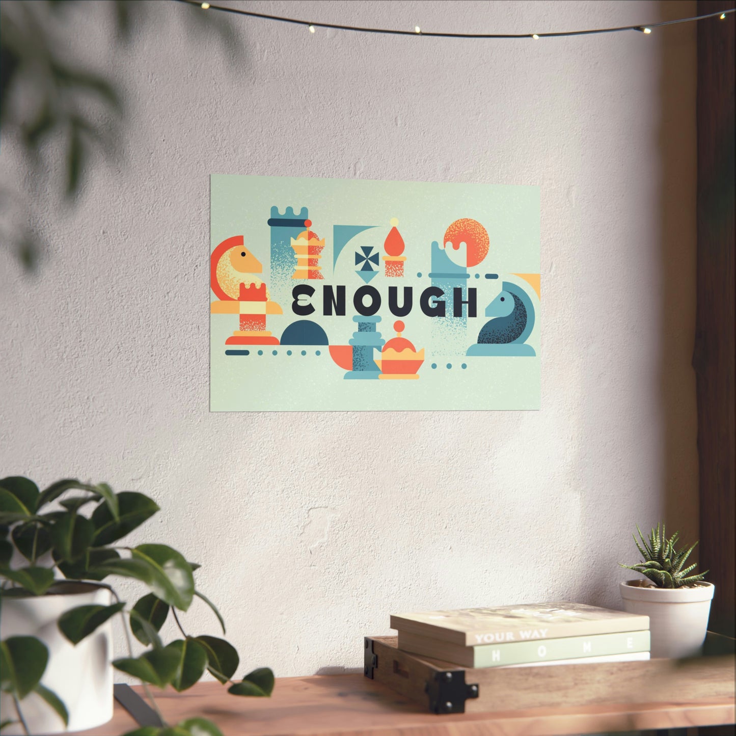 Poster | V7 | Enough Series Graphic | Horizontal