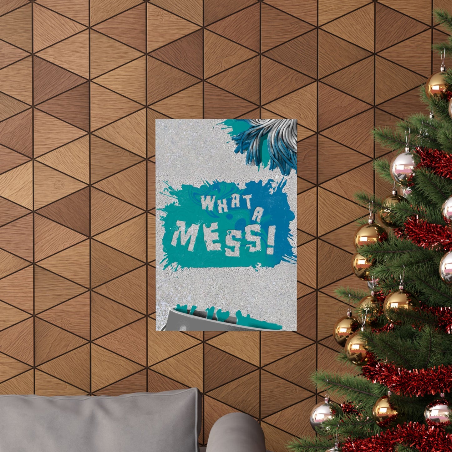Poster | What A Mess Elementary Series Graphic | Vertical