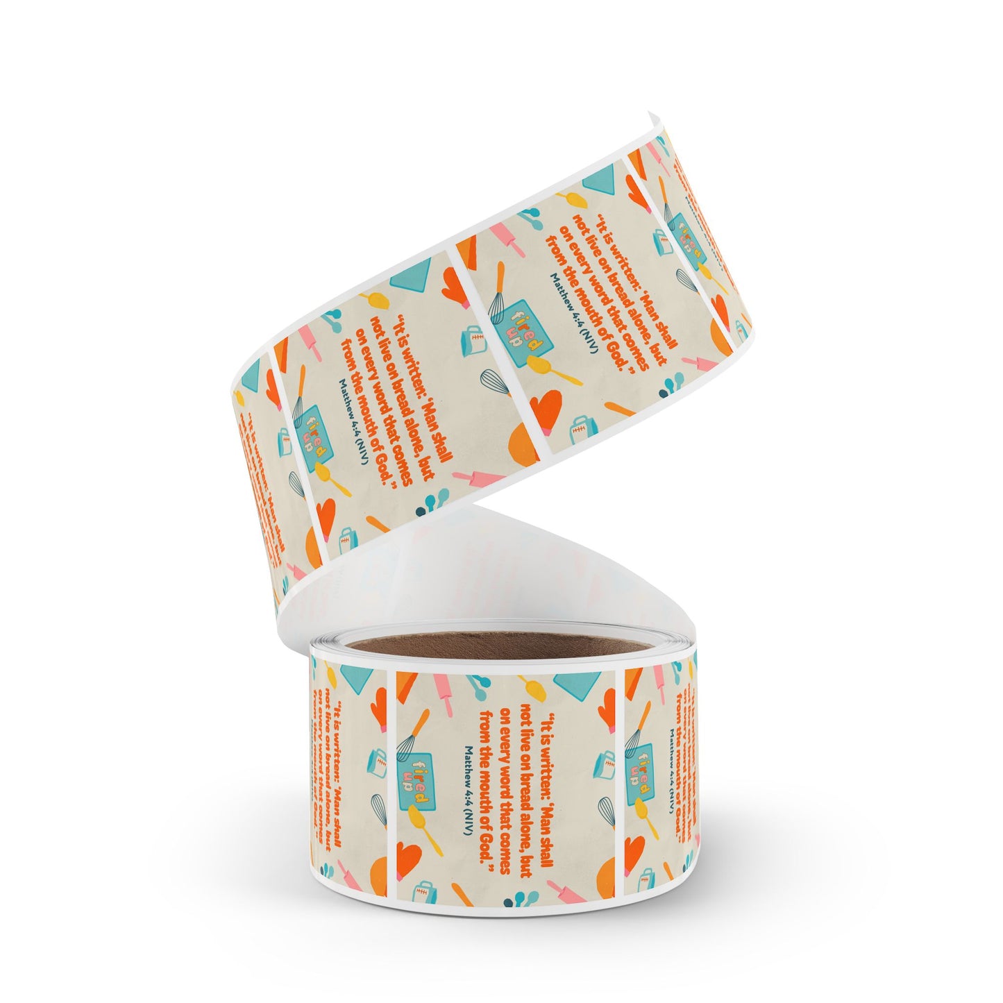 Memory Verse Sticker Roll | V8 | Fired Up Preschool